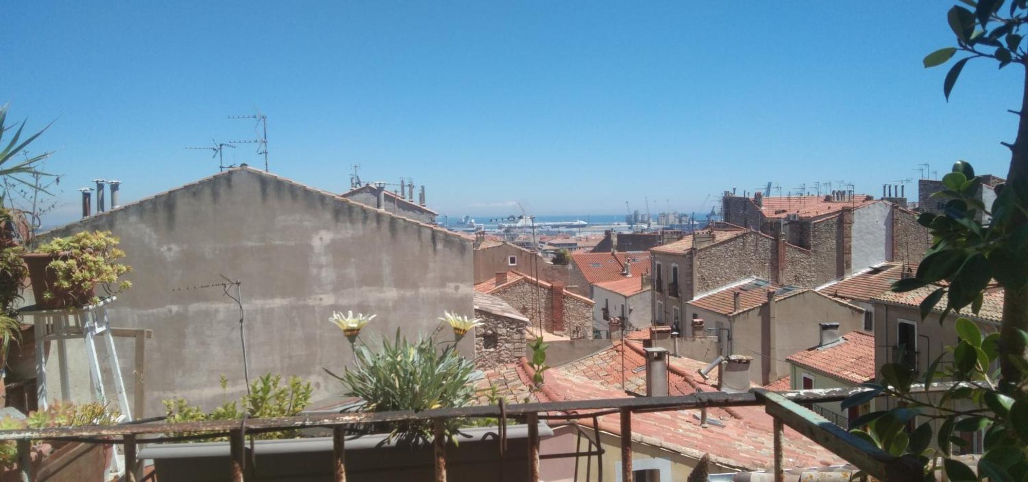 Ferienwohnung Terrasse De La Revolution Sète Exterior foto